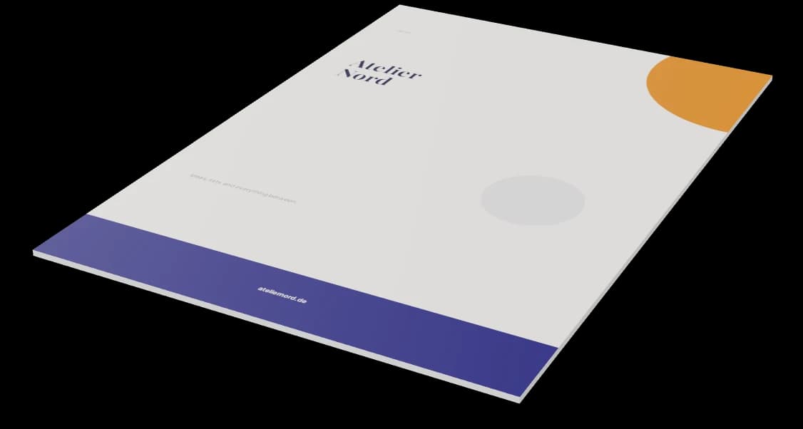 Notepads — sample design